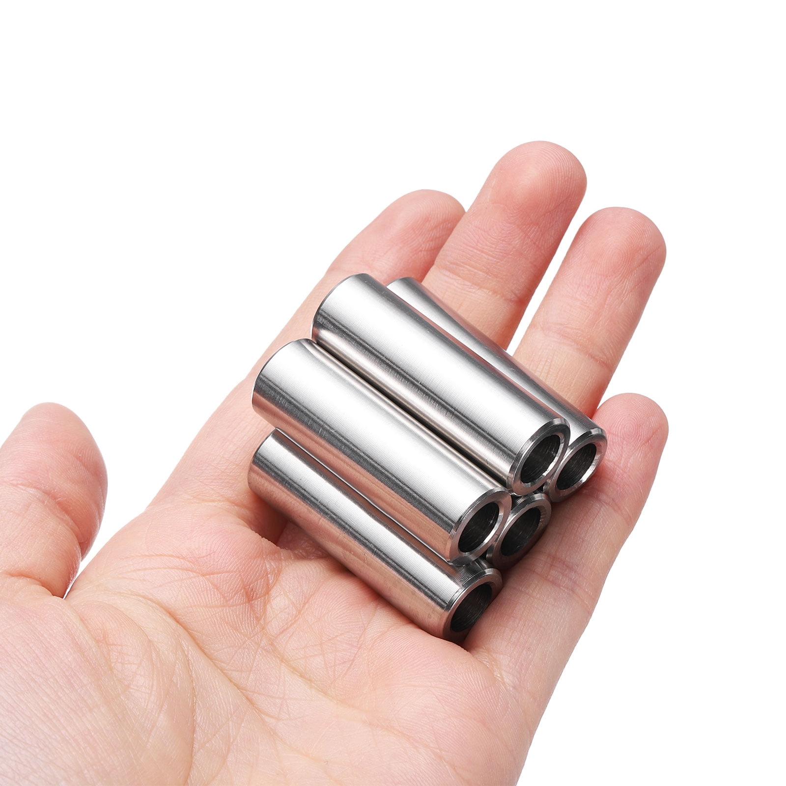 25 Packs Stainless Steel Spacer 5/16" Bore x 1/2" OD x 1-1/2" Length