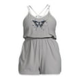 thumbnail image 5 of No Boundaries Juniors' Plus Size Double Strap Romper, 5 of 5