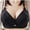 Black, variant on Aofany Women's Wireless Bra Push Up Full Cup Bras for Women, Comfortable Wire Free Shaping Everyday Bra with Adjustable Straps