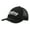 Black, variant on Los Angeles Two-Tone Washed Poplin Unstructured Baseball Cap