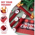 thumbnail image 4 of 5 Pieces Christmas Fridge Handle Covers for Kitchen Refrigerator Microwave Oven Dishwasher Decoration Appliance, Xmas Santa Indoor Decor, Party Favor Supplies, Washable Holiday Door Décor, 4 of 5