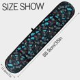 thumbnail image 3 of Dailycode Double Sided Oven Mitt with Loop Heat Resistant Kitchen Long Potholders 7" x 35" Motorbike and Biker, 3 of 6
