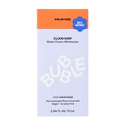 Bubble Skincare Cloud Surf Water Cream Facial Moisturizer Bonus Size 50% more, 75ml, Normal to Combination Skin