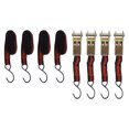 thumbnail image 4 of Shisuyan Ratchet Tie Down Strap Car Roof Rack 4Pcs 11.4X1.8in, 4 of 9