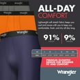 thumbnail image 6 of Wrangler Men's Breathable Mesh Boxer Briefs, 3 Pack, 6 of 8