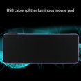 thumbnail image 4 of Alfombrilla de ratón RGB para juegos YONGSHENG a prueba de agua con puerto USB grande y suave, 4 of 5