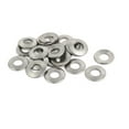 thumbnail image 1 of Unique Bargains M8 Laveuse Verrouillable en Acier Inoxydable 304 Ton Argent 20 Pcs, 1 of 1