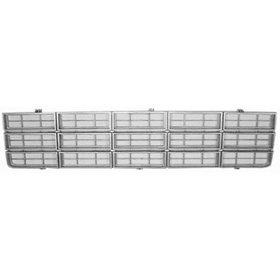 New Aftermarket Premium Fit Light Silver Front Grille 14004752 fits 1977-1979 Chevrolet K5 Blazer