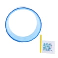 thumbnail image 4 of Cinta adhesiva de doble cara con lentejuelas, juguetes educativos con cerbatana, reutilizable, para hacer burbujas de aire, globos, cinta adhesiva para pared, ideal como regalo de Azul 100cmx5cm, 4 of 7
