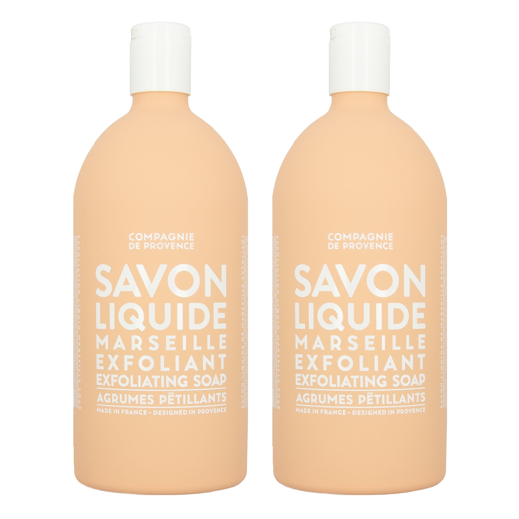 Compagnie de Provence Savon de Marseille Extra Pure Liquid Soap Sparkling Citrus Exfoliating Compagnie de Provence Savon de Marseille Extra Pure Liquid Soap Sparkling Citrus Exfoliating