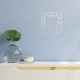 thumbnail image 4 of KALLORY Adhesivo De Pared En Acrílico Plata Con Números Grandes Para Hogar, 4 of 8
