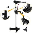 Costway New 86lbs Freshwater Transom Mounted Trolling Motor 36" Shaft
