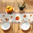thumbnail image 3 of Rdsfhsp Hello Fall Table Runner Gnome Buffalo Plaid Happy Thanksgiving Day Table Runner Fall Winter Holiday Kitchen Dining Table Decor for Indoor Outdoor Home Party Decoration 13 x 72 inch, 3 of 5