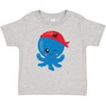 thumbnail image 3 of Inktastic Pirate Octopus, Cute Octopus, Little Octopus Boys or Girls Baby T-Shirt, 3 of 5