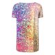 thumbnail image 5 of Camisetas de cuello redondo para mujer Camisetas con estampado vintage Camisetas de manga corta Blusa Tops Fridja  bn4517, 5 of 5