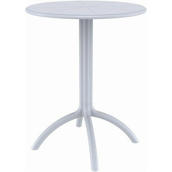 Compamia Octopus Round Patio Bistro Table, Commercial Grade