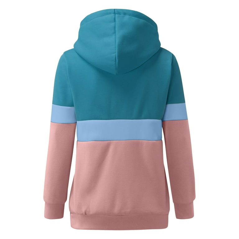 Pastel colored women's hoodies sale