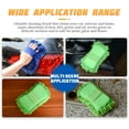 thumbnail image 5 of Car Wash Mitt, Double-Sided with Chenille ,Sponge Washing Tools for Truck, SUV, RV, Boat, and Motorcycle, Great for Everyday Cleaning (yellowish green）, 5 of 5