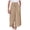 Khaki, variant on COMVALUE Women Stretch High Waisted Lounge Capri Palazzo Pant Baggy Flowy Comfy Cropped Trouser with Pocket (Hot Pink, XL)