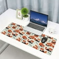 thumbnail image 5 of Laptop Mouse Pad Leaves Red Panda Cute Desk Mat with Stitched Edges 31.5X 11.8 inch Non-Slip Large Keyboard Rubber Writing Table Mat for Office Home, 5 of 6