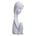 thumbnail image 2 of Estatuilla de resina creativa para mujer, estatua de de oración en 3D vívida moderna, manualidades artísticas, decoración de hotel interior, ador Soledad Estatuas de oración, 2 of 9