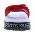 thumbnail image 3 of Nike 854556-103 : Jordan Men's Hydro III Retro Sandal White/Red (8 D(M) US), 3 of 5