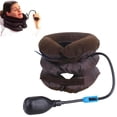 thumbnail image 2 of Soidarity Camilla de cuello inflable de 3 capas, aparato de tracción Cervical de aire, soporte de Tractor, almohada de soporte de estiramiento para masaje Protección de la piel Soidarity CE003305-00, 2 of 5