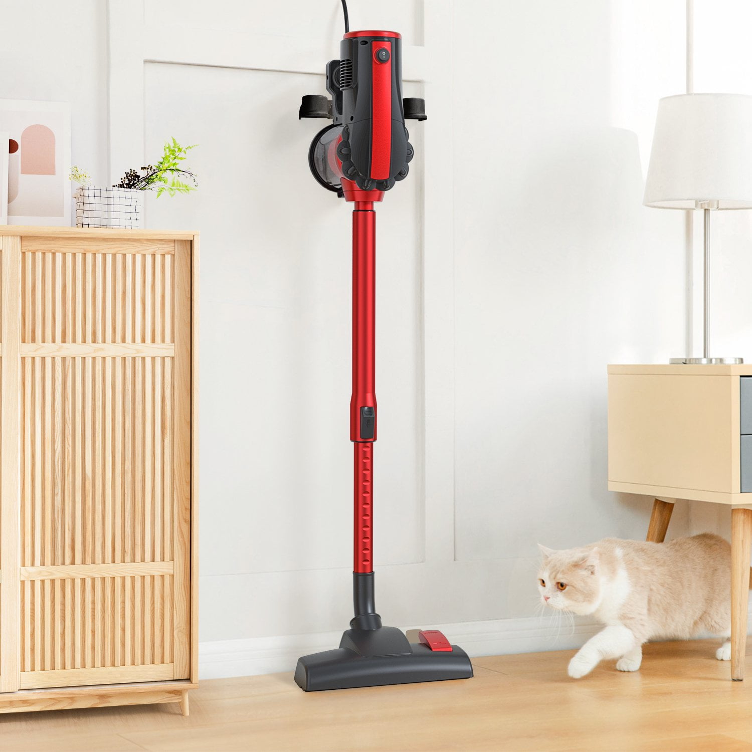 TOCWON Stick Vacuum Cleaner 4in1 Corded Stick Vacuum 17Kpa
