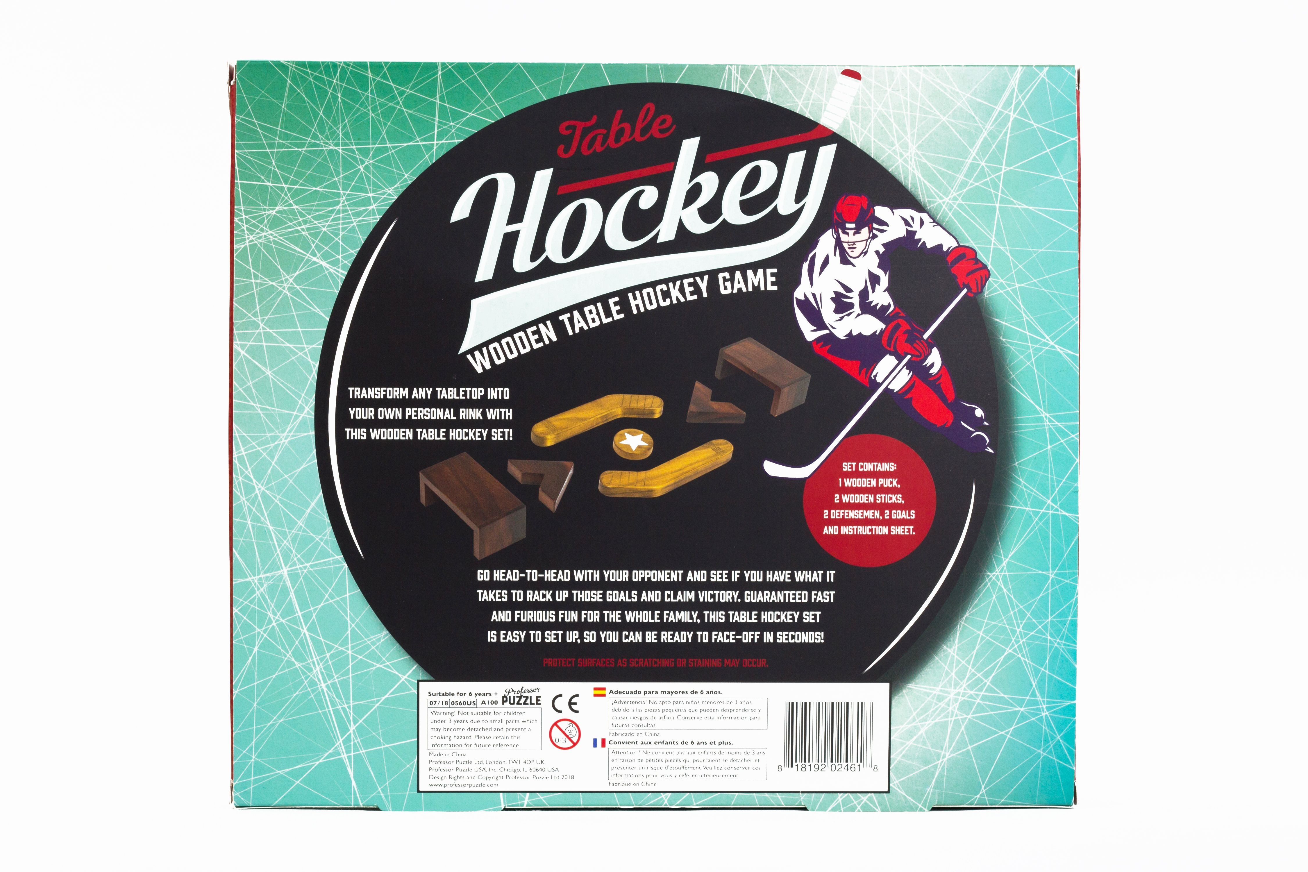 Professor Puzzle's - Wooden Tabletop Hockey