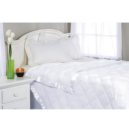 Microfiber Down-Alternative Blanket, White