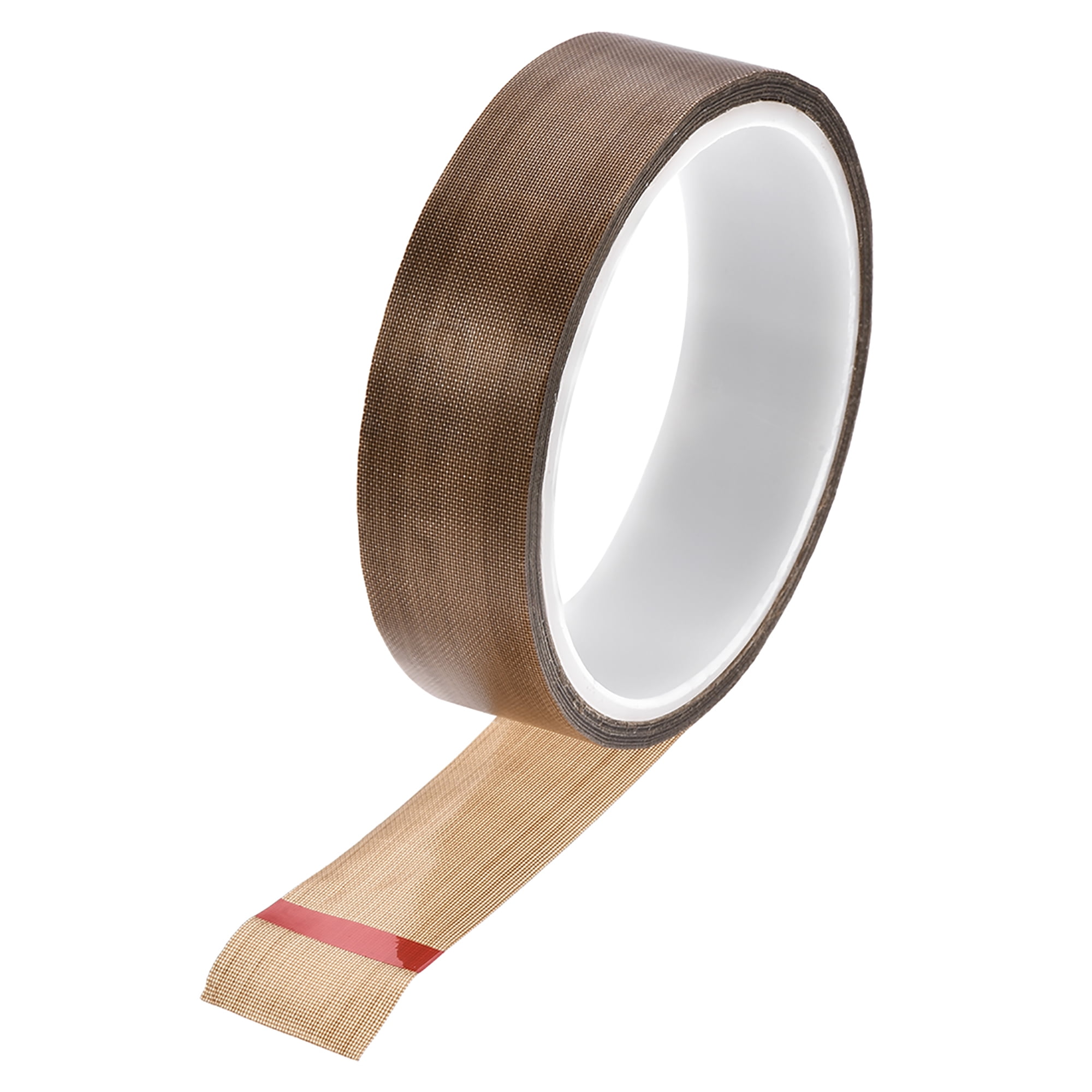 25mm PTFE Coated Fabric Tape Brown High Temperature Tape for Vacuum