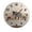 FFclock029, variant on ZXCXRQFa Silent Clocks Flamingo Feathers Wall Clocks Battery Operated 10 Inch Silent Non-Ticking Quiet Desk Clock Decor for Living Room Home Office School Kitchen