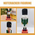 thumbnail image 4 of Tersarium Christmas Wooden Nutcracker Traditional Wooden Soldier Nutcracker Craft, 4 of 5