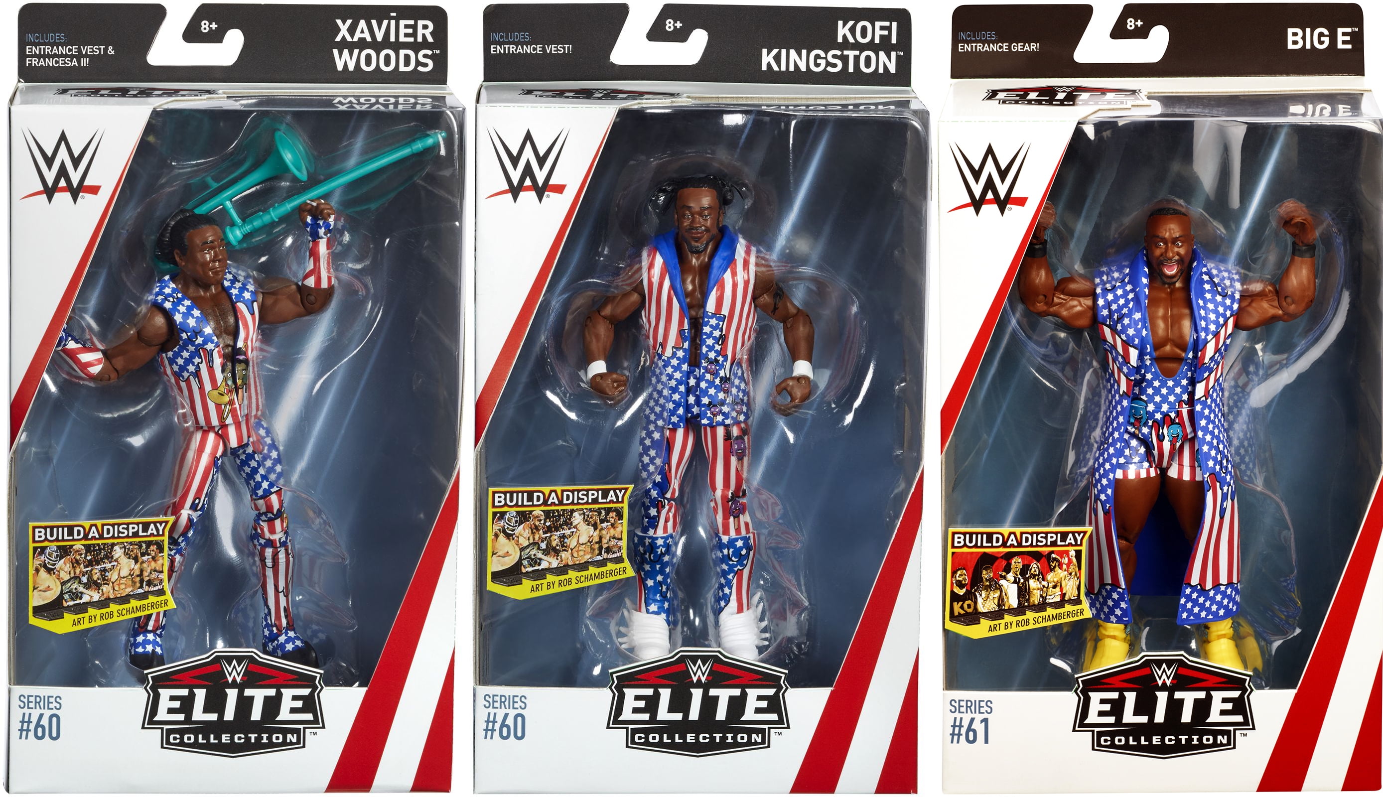 wwe new day action figures
