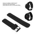 thumbnail image 4 of Replacement Watchband Adjust Size Soft Silicone Watch Strap For Watch 2 A1807 Verge 2, 4 of 8