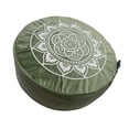 thumbnail image 4 of Cojín de meditación, almohada cómoda para el suelo, para el hogar, interior, exterior, del té Verde, 4 of 8