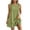 *Green, variant on VBVC Women's Ruffle Trim Sleeveless Tunic Dress,Crew Neck Shift Mini Dress For Women,Ladies Lightweight Summer Breathable Dress with Pockets,Beige,S-2XL