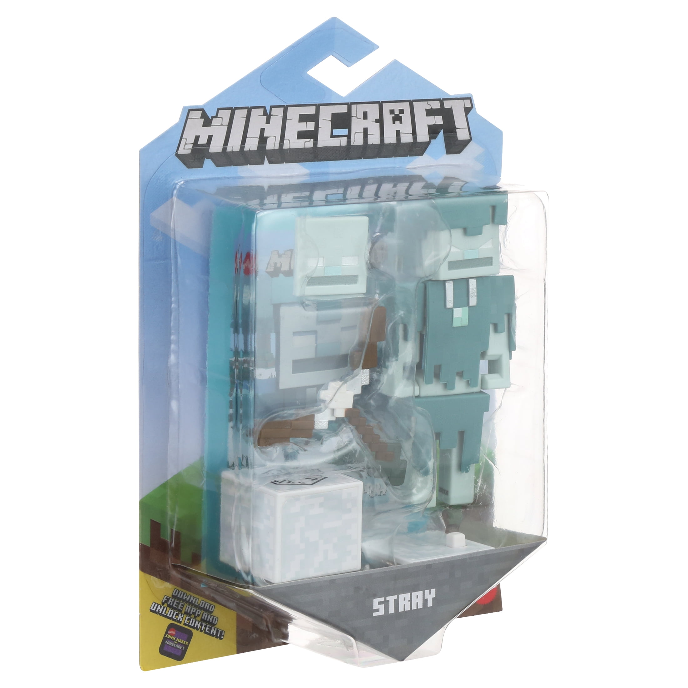  Mattel Minecraft Earth 3.25 Stray : Toys & Games