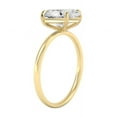thumbnail image 4 of Cora Jewellery 1.32CT Oval Moissanite Solitaire Engagement Ring for Women, 14K Yellow Gold, 4 of 8