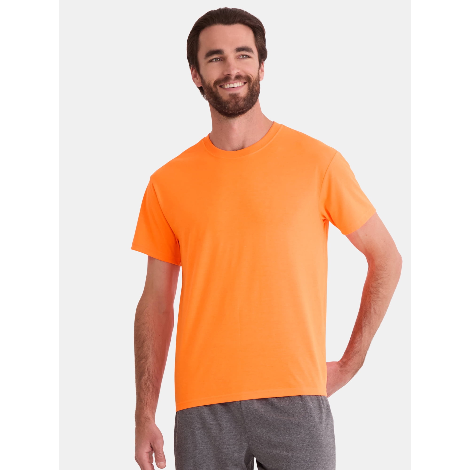 Athletic Works Men's Short Sleeve Tri-Blend Tee, Sizes XS-4XLT
