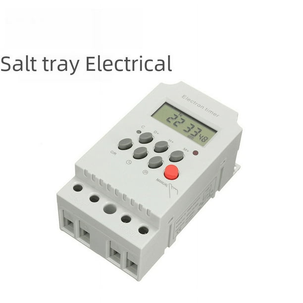 Temporizador de interruptor de control de tiempo KG316T-II, controlador de tiempo AC220V, chip de 3 V, 12 V