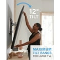 thumbnail image 3 of SANUS Tilting TV Wall Mount for 42" to 90" TVs - Universal Low Profile TV Bracket w/ 12 degree Tilt - DIY Install w/ Included Hardware - VLT7, 3 of 8