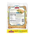 thumbnail image 6 of Toufayan Smart Carb Smart Pockets Pita Bread | Low Carb | Low Calorie | Vegan (3 Pack, 18 Pitas Total), 6 of 8