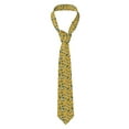 thumbnail image 1 of Balery Shark Print Corbata Clásica de Seda para Hombre, Corbata Tejida Jacquard, Corbatas Formales para Negocios y Bodas, 1 of 7