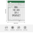 thumbnail image 5 of Accountant Gifts for Men/Women Throw Blanket 60" x 50", Gifts for Accountants, Funny Accounting Gifts, Spreadsheet Gifts for Accountants, Gift for Accountant Women/Man, 5 of 5