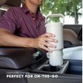 thumbnail image 3 of shiyou-Trek Gobelet Pivotant / Paille Rabattable 30oz avec Poignée / Bouteille d'Eau & Botte / Couvercles Interchangeables Paille & Carafe / Pichet en Acier Inoxydable Isolé / Sports de Gym en Plein Air / Kaléidoscope, 3 of 4