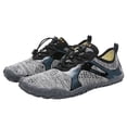 thumbnail image 5 of LJEFF Men Water Shoes, Quick Dry Lightweight Non-Slip Breathable Trail Beach Aqua Sneakers Gray, 5 of 7