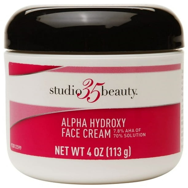 Studio 35 Beauty Alpha Hydroxy Face Cream 4 Oz Walmart Com Walmart Com
