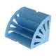 thumbnail image 3 of Organizador de archivos de escritorio en forma de abanico con 5 compartimentos para documentos azul, 3 of 9