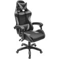 thumbnail image 1 of Silla Gamer Ergonómica Giratoria con Ángulo de Inclinación Máxima de 155° Soporta hasta 110Kg Lumax  Color Gris con Negro, 1 of 8